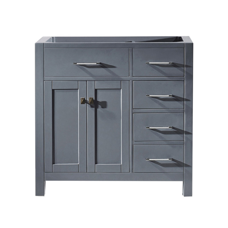 Winston Porter Slagelse 36" Bathroom Vanity Base Only & Reviews Wayfair